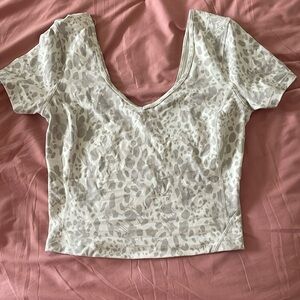 White Lululemon Top